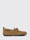 Camper Right Nina Suede Lace-up Boat Shoes In Animal Print