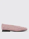 Camper Casi Myra Embroidered Ballerinas In Pink