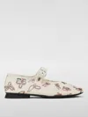 Camper Casi Myra Ballerina Shoes In White