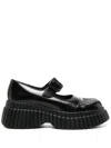Camper Mary Jane Bcn Leather In Black