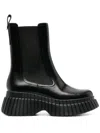Camper Bcn Elasticated-panel Ankle Boots In Black