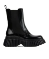Camper Bcn Elasticated-panel Ankle Boots In Black