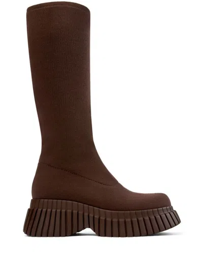 Camper Bcn Knee-length Boots In Brown