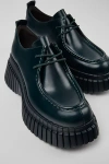 Camper Formal Shoes For Women In Dark Green