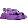 Camper Bcn 70mm Touch-strap Sandals In Purple