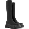 Camper Bcn Below-knee Boots In Black
