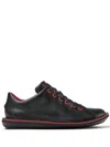 Camper Beetle Derby Shoes In Black