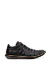 Camper Beetle Leather Sneakers In Black