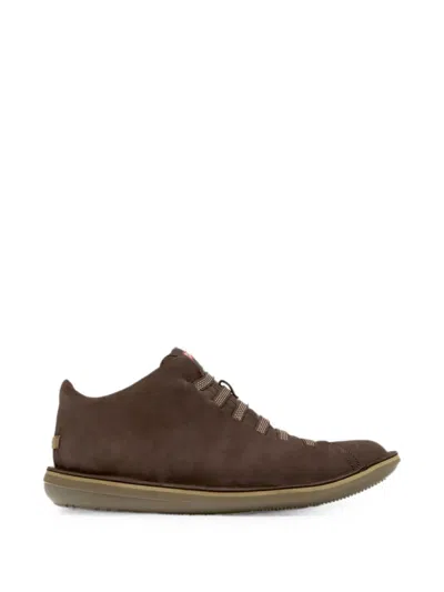 Camper Beetle Nubuck Leather Sneakers In Brown