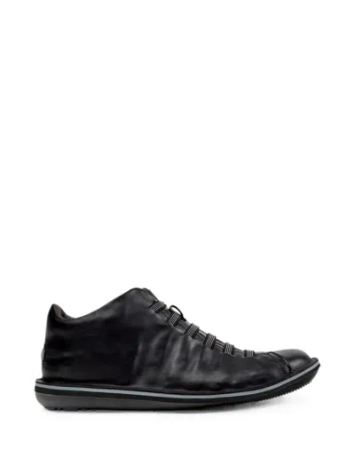 Camper Beetle Smooth Leather Sneakers In Black