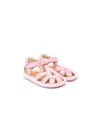 Camper Bicho Leather Sandals In Pink