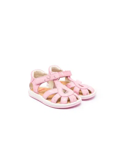 Camper Babies' Bicho Leather Sandals In Pink
