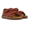 Camper Sandals For First Walkers In Red