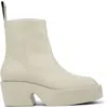 Camper Billie Leather Platform Boots In Animal Print