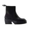 Camper Billie Leather Ankle Boots In Black
