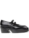 Camper Billie Buckle-strap Pumps In Black