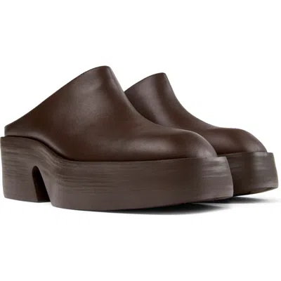 Camper Billie Platform Clog In Brown