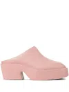 Camper Billie Plateau-mules In Rosa