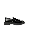 Camper Black Loafers In Multi