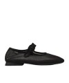 Camper Mesh Ballerina Shoes In Black