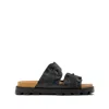 Camper Black Slippers