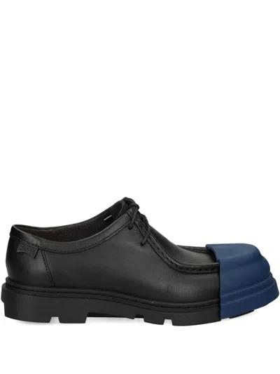 Camper Blucher Derby Shoes In Black