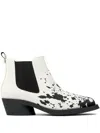 Camper Bonnie Ankle Boots In White