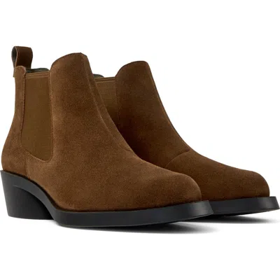 Camper Bonnie Chelsea Boot In Brown