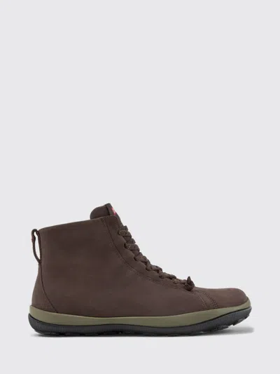 Camper Boot Men Color Brown In White