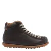 Camper Lace-up Round-toe Boots In Brown