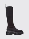 Camper Pix Bcn Ribbed-knit Boots In Black