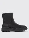 Camper Brutus Trek Leather Ankle Boots In Schwarz