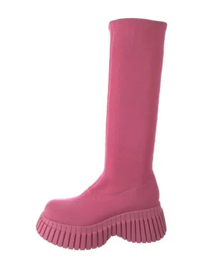 Pre-owned Camper Boots In Pink