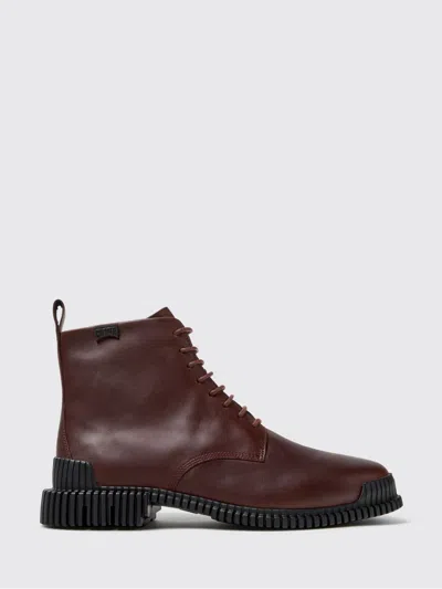 Camper Boots Woman Color Burgundy