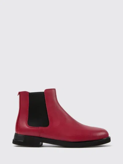Camper Boots Woman Color Burgundy