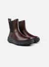 Camper Ankle Boots For Women In Burgundy