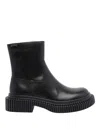 Camper 70mm Pix London Ridged-sole Boots In Black