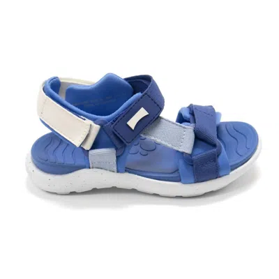 Camper Kids' Boy's Wous Slingback Strap Sandals In Blue