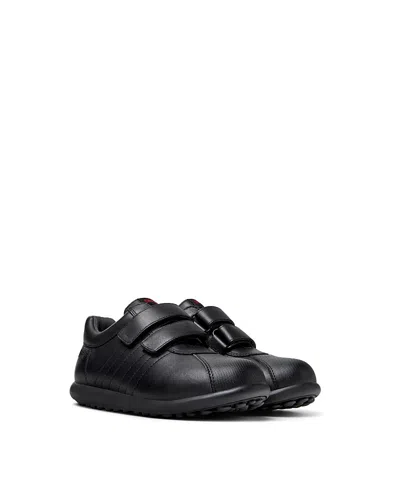 Camper Boys' Pelotas Ariel Leather Shoes - Toddler, Little Kid, Big Kid In Black