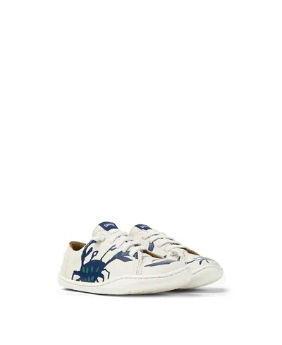 CAMPER BOYS' PEU CAMI MISMATCHED LEATHER FLATS - TODDLER, LITTLE KID, BIG KID
