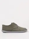 Camper Wagon Derby Shoes In Grün
