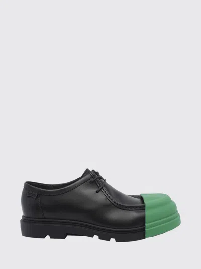 Camper Brogue Shoes Men Color Black In Pattern