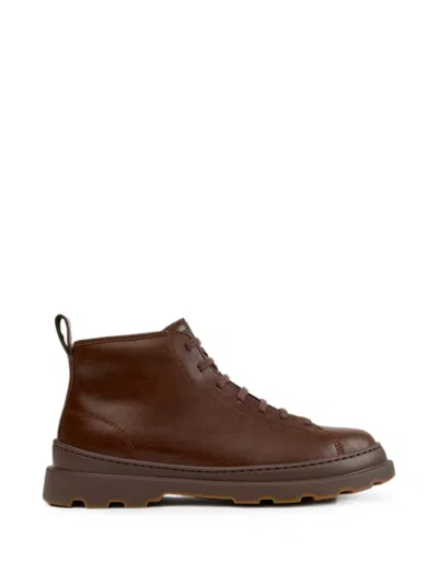 Camper Brutus+ Ankle Boots In Brown