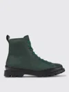 Camper Flat Ankle Boots  Woman Color Green In Green