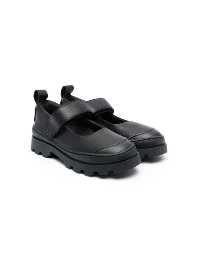 Camper Kids' Brutus Ballerina Shoes In Black