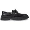 Camper Brutus Moc Toe Loafer In Black