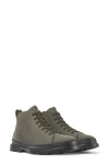 Camper Brutus Lace-up Boots In Dark Green