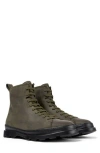 Camper Brutus Boot In Dark Green/dark Green