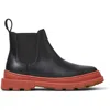 Camper Brutus Elastic-panelled Chelsea Boots In Brown