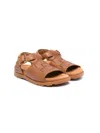 Camper Brutus Buckle Sandals In Brown